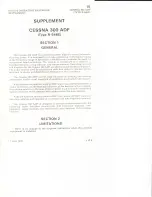 Preview for 171 page of Cessna Skyhawk 172N 1980 Information Manual