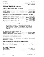 Preview for 16 page of Cessna skylance tc T182T Information Manual