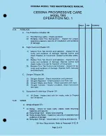 Preview for 3 page of Cessna T303 Maintenance Manual