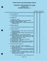 Preview for 7 page of Cessna T303 Maintenance Manual