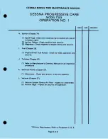 Preview for 8 page of Cessna T303 Maintenance Manual