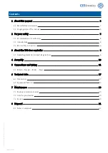 Preview for 2 page of CEStronics AccessOne TSG8 Assembly And Operating Manual