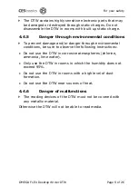 Preview for 9 page of CEStronics OMEGA FLEX Destop Writer DTW Operating Instructions Manual