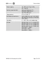 Preview for 23 page of CEStronics OMEGA FLEX Destop Writer DTW Operating Instructions Manual