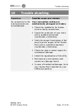 Preview for 27 page of CEStronics Omega Flex RF-NET Fitting And Operating Instructions