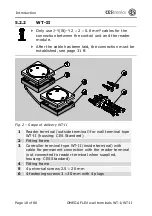 Preview for 18 page of CEStronics WT-I Fitting And Operating Instructions