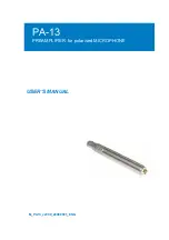 CESVA PA-13 User Manual предпросмотр