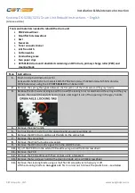 CET Kyocera DK-5230 Rebuild Instructions предпросмотр