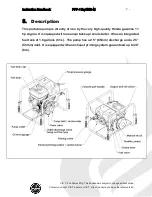 Предварительный просмотр 7 страницы CET PFP-11hpHND-M Instruction Handbook Manual