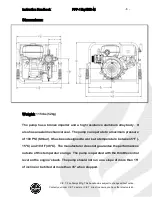 Предварительный просмотр 8 страницы CET PFP-11hpHND-M Instruction Handbook Manual