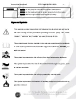 Предварительный просмотр 6 страницы CET PFP-13hpHND-EM-HP80 Instruction Handbook Manual