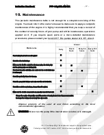 Preview for 19 page of CET PFP-14hpKHL-EM-MR Instruction Handbook Manual