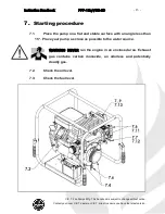 Предварительный просмотр 13 страницы CET PFP-18HPVGD-2D Instruction Handbook Manual