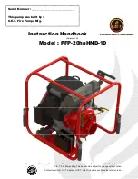 Предварительный просмотр 1 страницы CET PFP-20HP-HND-1D Instruction Handbook Manual