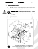 Предварительный просмотр 13 страницы CET PFP-20HP-HND-1D Instruction Handbook Manual