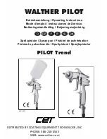 Предварительный просмотр 1 страницы CET PILOT Trend Operating Instructions Manual