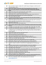 Предварительный просмотр 3 страницы CET Ricoh MP C3003 Installation & Maintenance Instructions