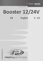 Ceteor Propulstation Booster 12V Instructions For Use Manual preview