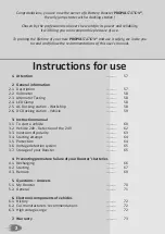 Preview for 2 page of Ceteor Propulstation Booster 12V Instructions For Use Manual