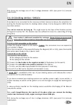 Preview for 5 page of Ceteor Propulstation Booster 12V Instructions For Use Manual