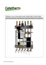 Preview for 1 page of Cetetherm Mini Plus CM737 Installation, Service And Operating Instruction