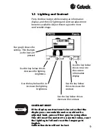 Предварительный просмотр 9 страницы Cetrek C-net 2000 MULTI User Manual