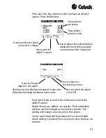 Предварительный просмотр 15 страницы Cetrek C-net 2000 MULTI User Manual