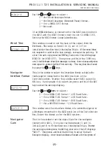 Preview for 25 page of Cetrek Propilot 725 Installation & Servicing Manual