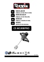 CEVIK PRO CE-M1800PRO Instruction Manual предпросмотр