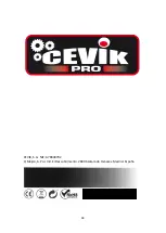 Предварительный просмотр 38 страницы CEVIK PRO PRO6SILENC Instruction Manual