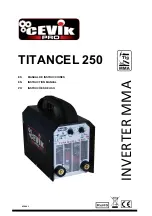 CEVIK PRO TITANCEL 250 Instruction Manual предпросмотр