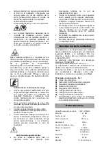 Preview for 5 page of CEVIK PRO TITANCEL 250 Instruction Manual