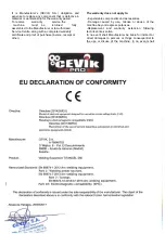 Preview for 14 page of CEVIK PRO TITANCEL 250 Instruction Manual