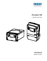 Cewe Prometer 100 User Manual preview