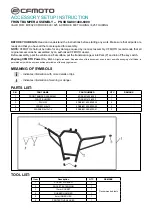 Предварительный просмотр 1 страницы CF MOTO 9DS#-801400-6000 Setup Instruction