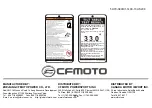 Предварительный просмотр 180 страницы CF MOTO CF1000UU Owner'S Manual