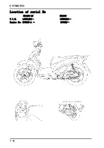 Предварительный просмотр 10 страницы CF MOTO CF125T-19 2003 Service Manual