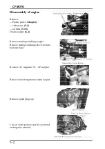 Предварительный просмотр 102 страницы CF MOTO CF125T-19 2003 Service Manual