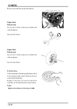 Предварительный просмотр 177 страницы CF MOTO CF125T-19 2003 Service Manual