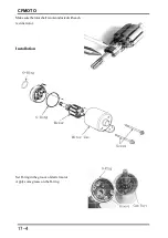 Предварительный просмотр 219 страницы CF MOTO CF125T-19 2003 Service Manual