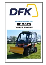 CF MOTO CFORCE 1000 Installation Instructions Manual preview