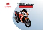 Предварительный просмотр 1 страницы CF MOTO V NIGHT CF150-2C Owner'S Manual