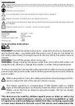 Preview for 9 page of CFH EBG 666 Instructions For Use Manual