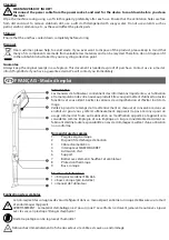 Preview for 14 page of CFH EBG 666 Instructions For Use Manual