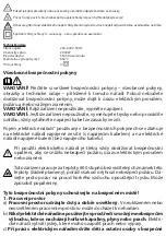 Preview for 34 page of CFH EBG 666 Instructions For Use Manual