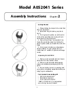 Preview for 9 page of CFM 2004 Series Assembly And Owner'S Manual