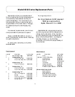 Preview for 23 page of CFM 2004 Series Assembly And Owner'S Manual