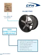 CFM ADD-0911 Brochure & Specs предпросмотр