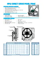 Preview for 2 page of CFM APW-0906 Brochure & Specs