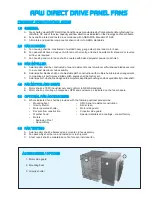 Preview for 3 page of CFM APW-0906 Brochure & Specs